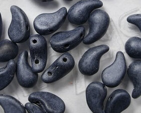 Zol-L-23980-84400 Zoliduo Left, 5x8 mm, Jet Hematite Matted - Afbeelding 1