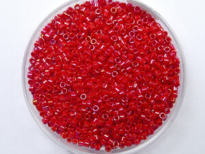 DB-11-0214 Opaque Red Luster Miyuki Delica's 11/0