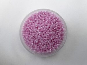 DB-11-0072 Orchid Lined Crystal Luster Miyuki Delica's 11/0 - Afbeelding 1