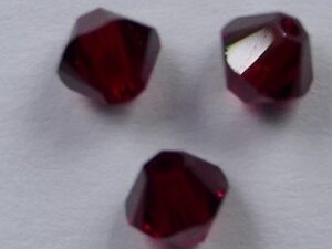 SW-04-SIA 4 mm Siam Swarovski Element Bicones