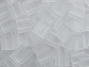 TL-0131F Crystal Matte Miyuki Tila Beads 5x5 mm
