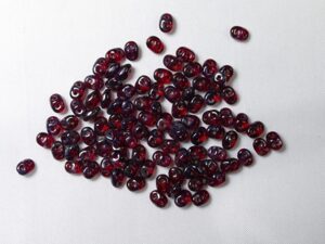 SD-90080TP Siam Ruby Silver Picasso Matubo SuperDuo 10 gram - Afbeelding 1