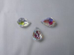PrD-9-CAB Drop, 9x15 mm, Preciosa, Crystal AB - Afbeelding 1
