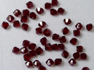 PrBIC-03-SIA Siam Preciosa bicones 3 mm 50 stuks - Afbeelding 1