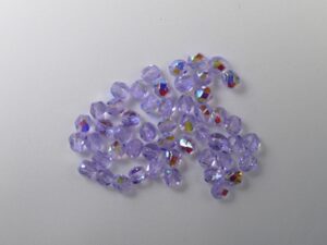 FP1-04-20300X Alexandrite AB Czech Glass Facet Firepolish 4mm 50 stuks