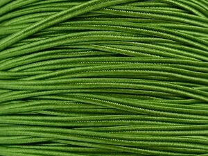Soutache koord, Olive, per meter