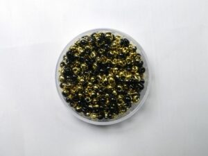 M-D-4-55032 Black Amber Miyuki Drops 3,4 mm