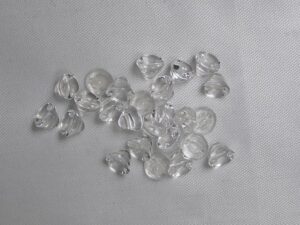 BB-00030 Crystal Button Beads 50 Pc. - Afbeelding 1