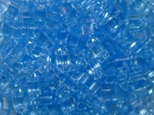 M-HTL-0148 Light Blue Miyuki Half Tila Beads 5x2,3 mm - Afbeelding 1