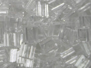 TL-0131 Crystal Miyuki Tila Beads 5x5 mm