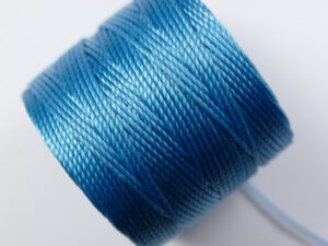 S-Lon TEX 210 Superlon Bead Cord, Nile Blue