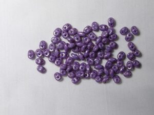SD-03000LE Luster Metallic Amethyst Matubo SuperDuo 10 gram - Afbeelding 1