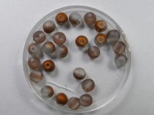 RounDuo Beads, 5 mm, Crystal Sunset Matted