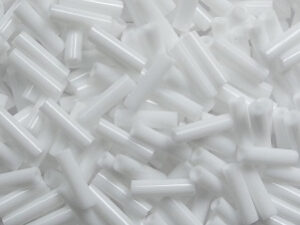 M-BGL-6-0402 Opaque White Miyuki Bugles 6mm