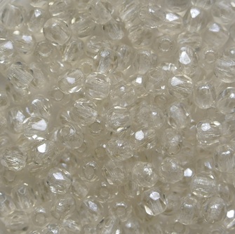 FP1-03-00030L Crystal Luster Czech Glass Facet Firepolish 3 mm color 00030-14400