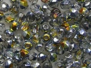 FP1-03-00030MR Crystal Marea Czech Glass Facet Firepolish 3 mm 50 stuks