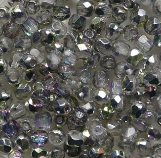 FP1-03-00030SA Crystal Sakura Czech Glass Facet Firepolish 3 mm color 00030SA