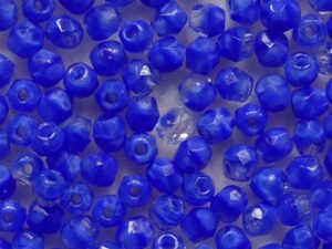 FP1-03-36020 Sapphire Crystal Czech Glass Facet Firepolish 3mm 50 stuks