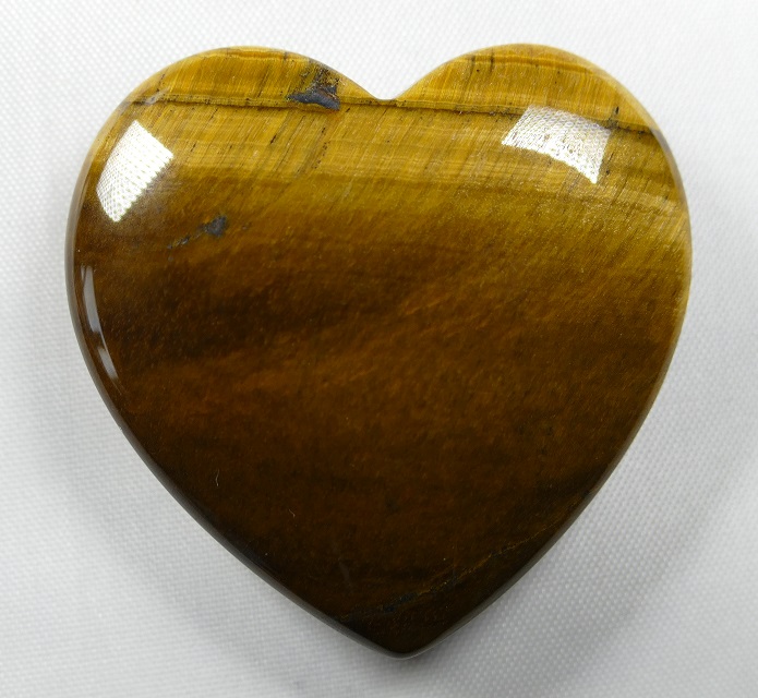 Hart cabochon tijgeroog 2 ape 16