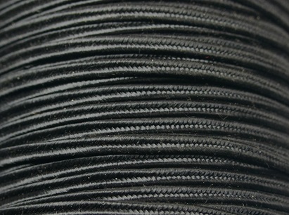 SOU1220 Rayon Black Soutache 3 mm