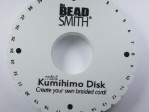 Dikke Kumihimo schijf 20 mm dik, 4,25 inch doorsnede