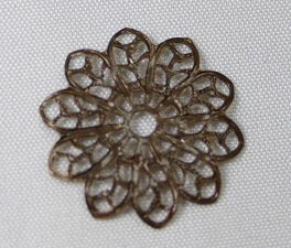 Vintaj filigree flower