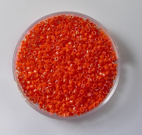 DB-11-0161 Opaque Orange AB Miyuki Delica's DB-11-0161 Opaque Orange AB Miyuki Delica's
