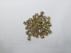 FP1-03-69270CR Halo Linen Czech Glass Facet Firepolish 3mm 50 stuks - Afbeelding 1