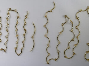 Kit, Peacock ketting, gold plated