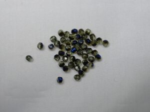 FP1-03-50510BR Blue Iris Peridot Czech Glass Facet Firepolish 3mm 50 stuks - Afbeelding 1