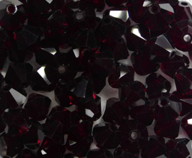 SW-05-GT 5 mm Garnet Swarovski Element Bicones - Afbeelding 2