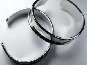 Metalen armband, Silverplated