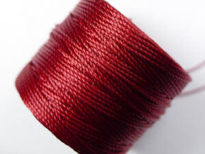 S-Lon TEX 210 Superlon Bead Cord, Red Hot