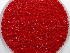 DBS-15-0723 Opaque Red Miyuki Delica's 15/0 - Afbeelding 1