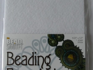 Beadsmith Beading Foundation, 4,25x5,5 inch, wit