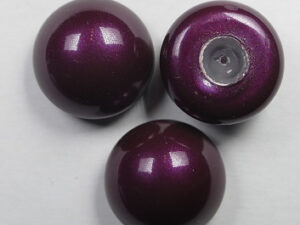 Parel Cabochons, 16 mm, Swarovski, Blackberry