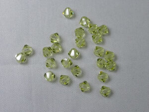PrBic-04-JON Jonquil bicones 4 mm 25 stuks