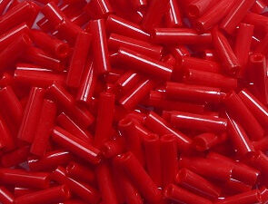 M-BGL-6-0408 Opaque Dark Red Miyuki Bugles 6mm