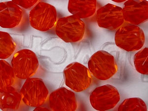 FP1-06-90060 Hyacinth Czech Glass Facet Firepolish 6 mm 25 stuks - Afbeelding 1