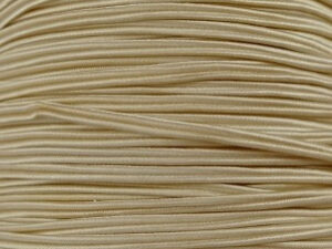 Soutache koord, Ivory, per meter