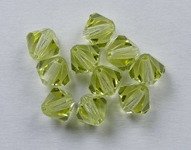 PrBic-06-JON Jonquil Preciosa Bicones 6 mm 10 stuks - Afbeelding 1