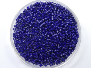 DB-11-2144 Duracoat Matted Opaque Dyed Cobalt Miyuki Delica's 11/0