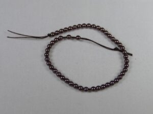 Parels, 3 mm, Swarovski, Burgundy - Afbeelding 1