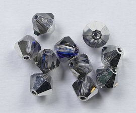 PrBic-06-CHEL Crystal Helio Preciosa Bicones 6 mm 10 stuks op=op