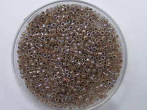 DB-11-1749 Cocoa Lined Opal AB Miyuki Delica's 11/0
