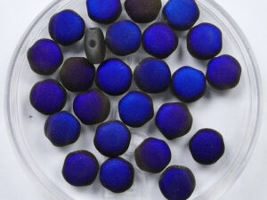 DD-00030-22273 Crystal Azuro Full Matted DiscDuo Bead OP=OP