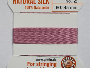 PZ-2-DPIN Dark Pink Parelzijde maat 2