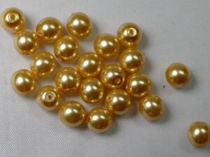 PrP-06-GOLD Gold Preciosa Parels 6 mm - Afbeelding 1