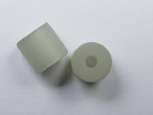 Pol-c08-34 8 mm Polaris cilinder kraal, grijs