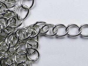 Schakelketting, 7 mm, zilverkleur